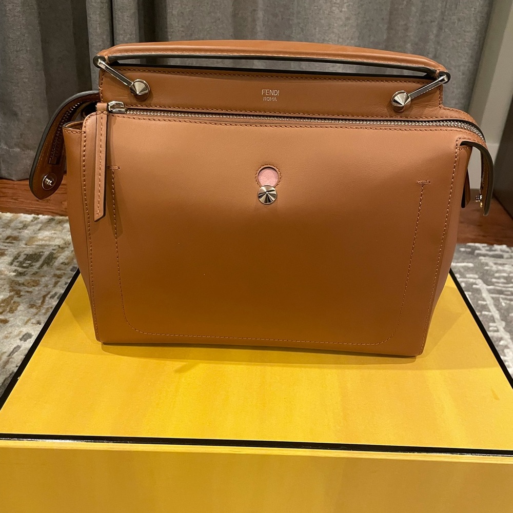 Fendi Dotcom Brown Like New Handbag - image 2